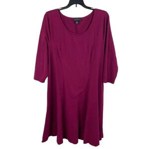 Forever 21 Women 3/4 Sleeve‎ Fit & Flare Dress Size 3X